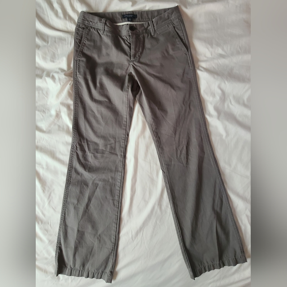 Banana Republic Martin Fit Khaki Pants Womens